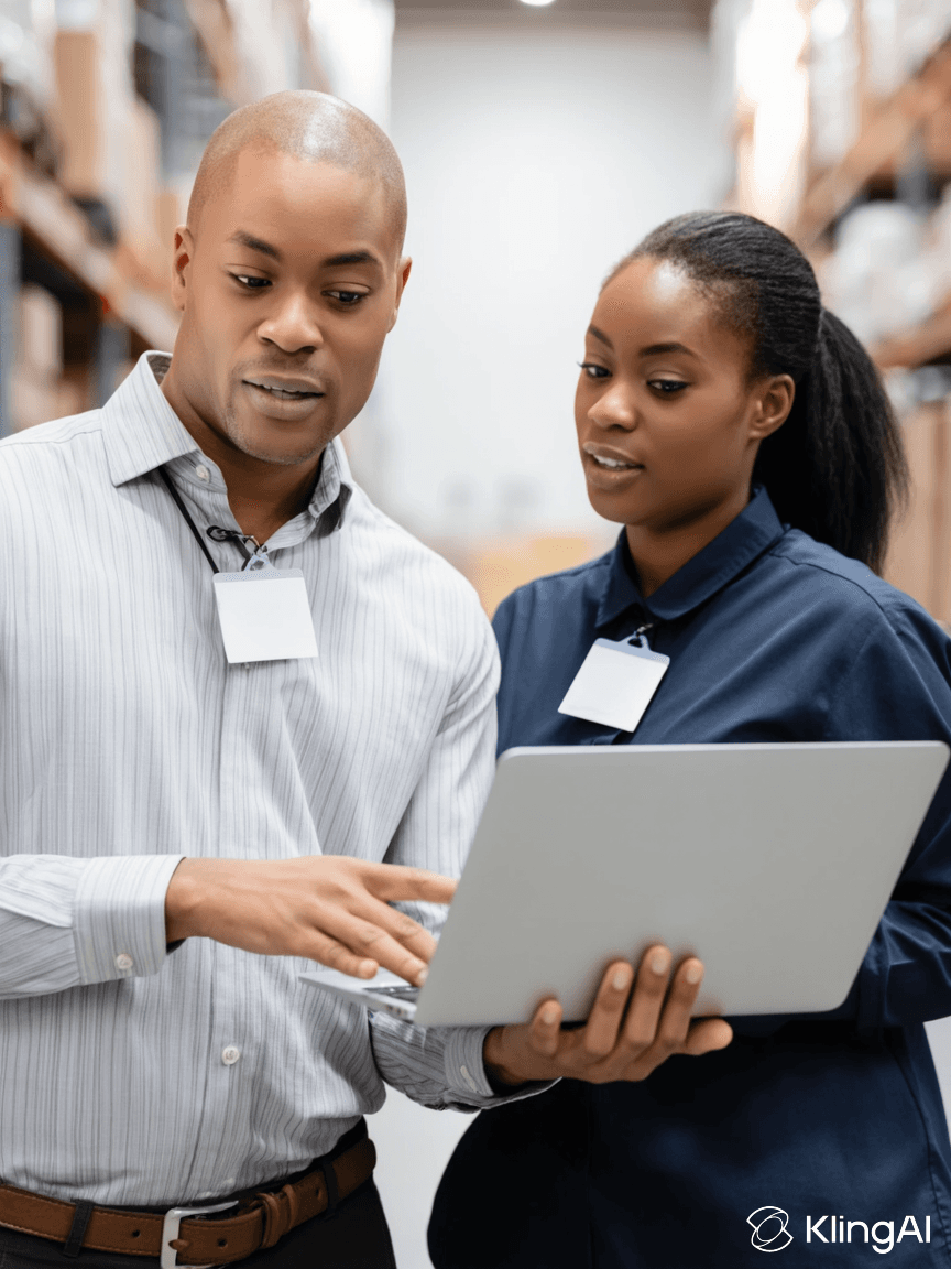 Procurement team collaborating